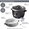 Quest Rice Cooker And Steamer 1.5L