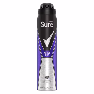 Sure Deo Spray 250ML Active Dry