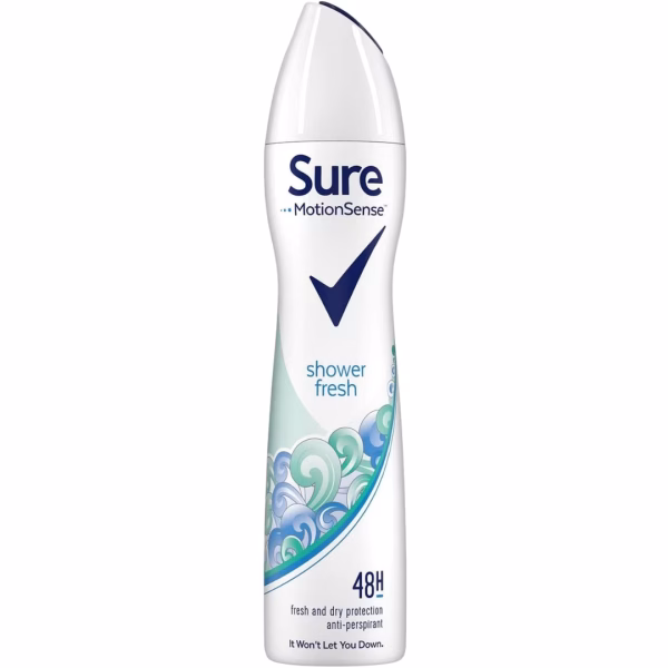 Sure Deo Spray 250ML Shower Fresh