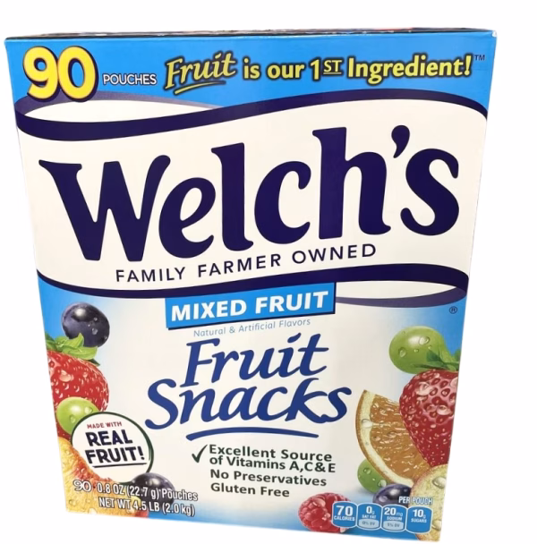 Welch's Fruit Snack's 2kg (1x90)