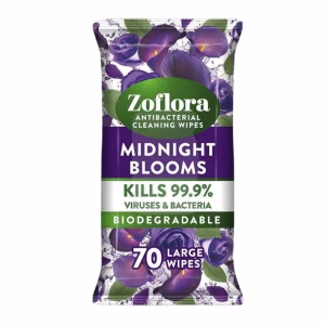 Zoflora Antibacterial MPC Wipes 70W Midnight Bloom