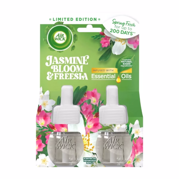 Airwick Plug In Refill Twin 19ml Jasmine