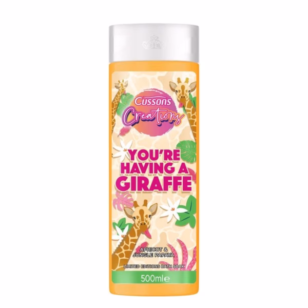 Cussons Creation Bath Soak Having A Giraffe 500ml