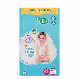 Little Angles Jumbo Size 6+54pcs