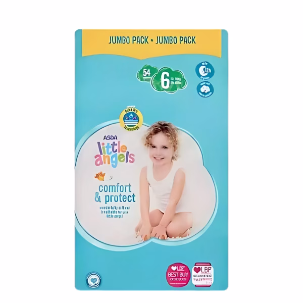 Little Angles Jumbo Size 6+54pcs