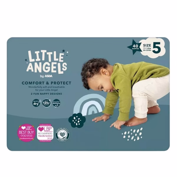 Little Angles Jumbo Size 5+40pcs