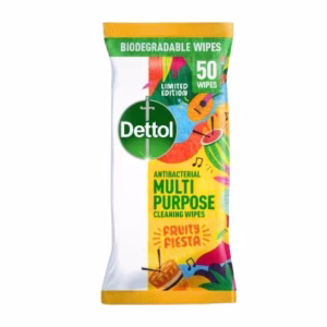 Dettol Antibacterial Wipes 30's - Multi Purpose Fruity Fiesta