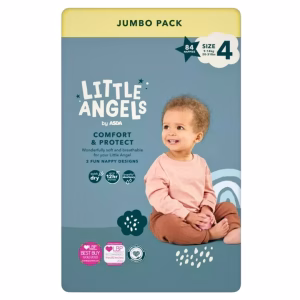 Little angels Jumbo Size 4+ 84pcs