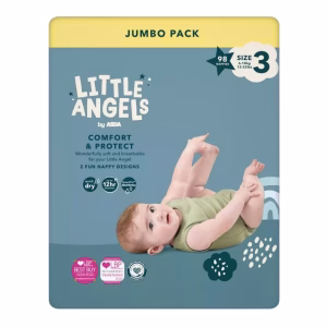 Little Angels Jumbo Size 3 98pcs