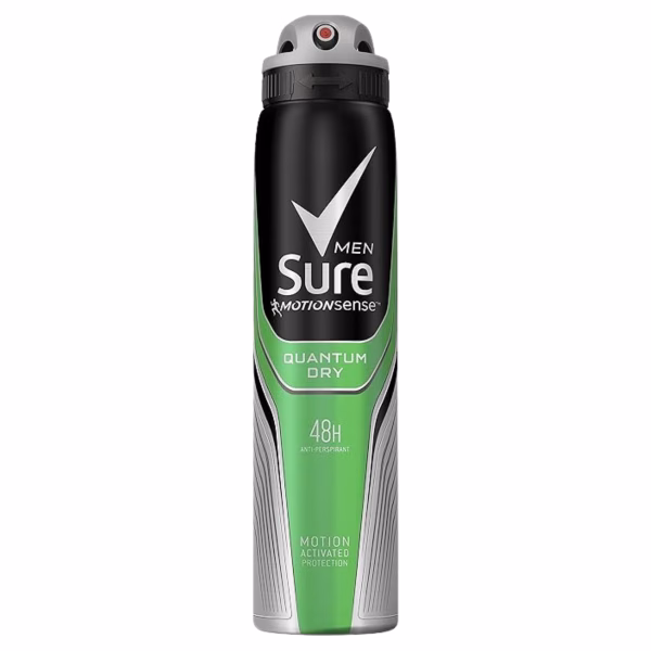 Sure Apa Quantum Dry Mens 250ml