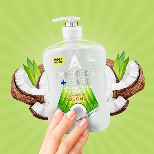 Astonish Hand Wash 600ml Coconut - Image 2