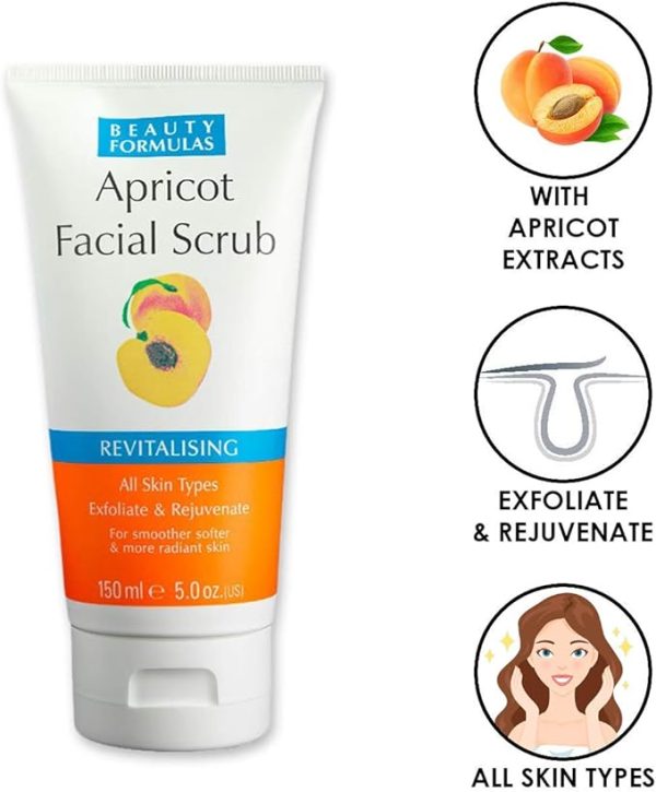 BF Apricot Facial Srub 150ml Revitalising - Image 2