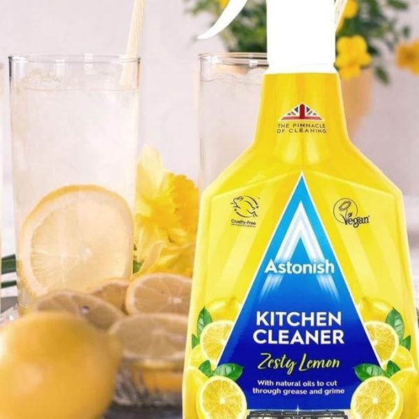 Astonish Kitchen Cleaner 750ml Lemon - Image 2