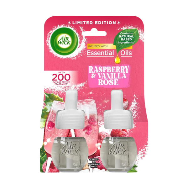 Air Wick Plug In Refill Raspberry & Vanilla