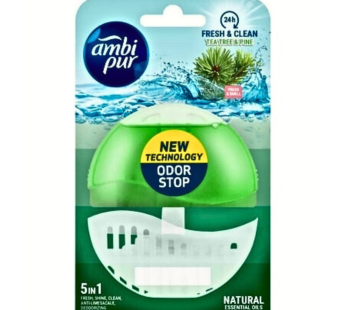 Ambi Pur Rim Blocks 55 ml Tea Tree & Pine (1×6)