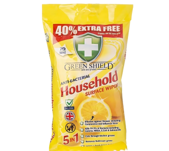 Greensheild Antibacterial Household Wipes 70w