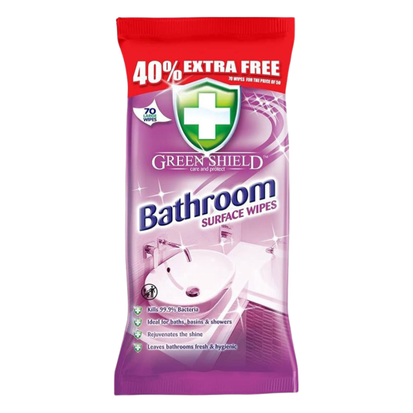 Greensheild Bathroom Wipes 70s