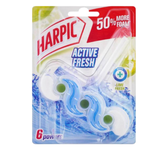 Harpic Rim Block 35g Active Fresh Lime