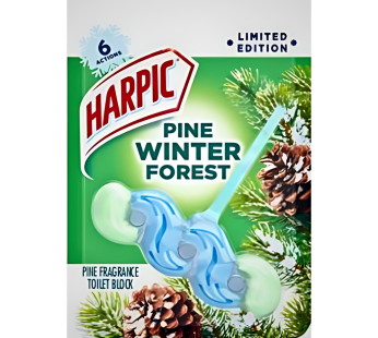 Harpic Toilet Block 35g Pine Winter Forest