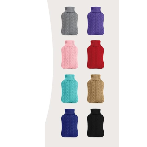 Hot Water Bottle With Knitted Cover - Image 4
