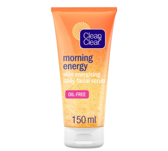 J&J Clean & Clear Morning Energy Facial Scrub 150ml
