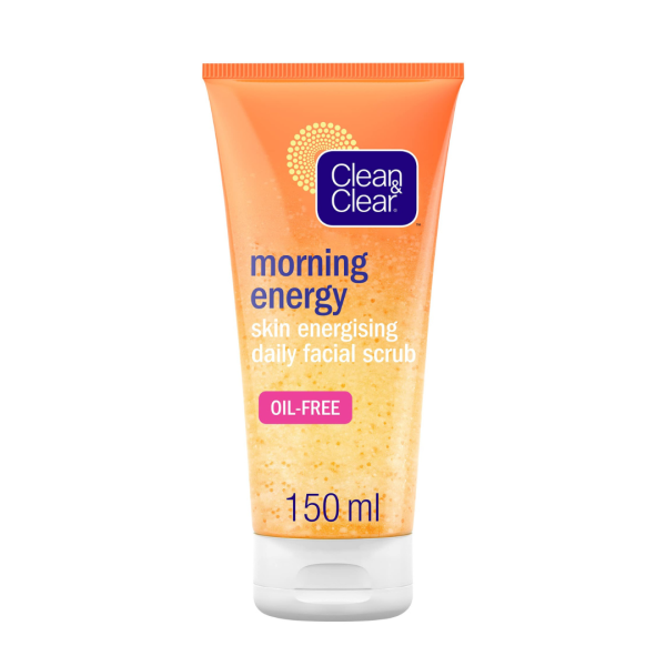 J&J Clean & Clear Morning Energy Facial Scrub 150ml