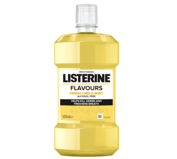 Listerine Mounth Wash 500ml Flavours Lime