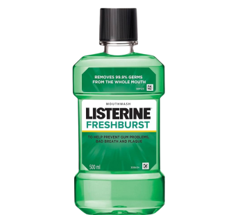 Listerine Moun Wash 500ml Fresh Burst