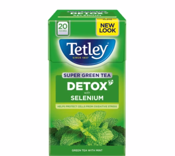 Tetley Super Green Tea Detox Mint 40g