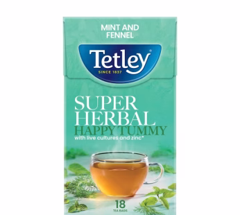 Tetley 40g super Herbal Happy Tummy