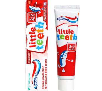 Aquafresh Tooth Paste 50ml Little Teeth Ages 3-5