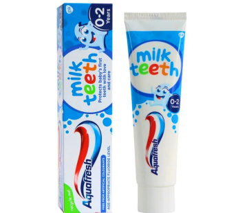 Aquafresh Tooth Paste 50ml Milk Teeth 0-2 years