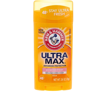 Arm & Hammer Deodorant Stick 73G Powder Fresh