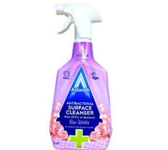 ASTONISH ANTIBACTERIAL SURFACE 750ml ROSE WATER