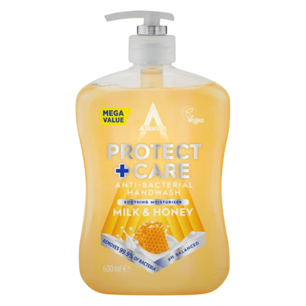 Astonish Hand Wash 600ml Milk & Honey