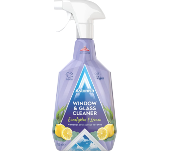 Astonic Window & Glass Cleaner 750ml Eucalyptus & Lemon
