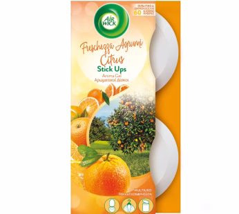 Airwick Stick Up Twin Pack Gel Freshener Citrus