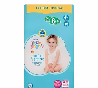 Little Angles Jumbo Size 6+54pcs