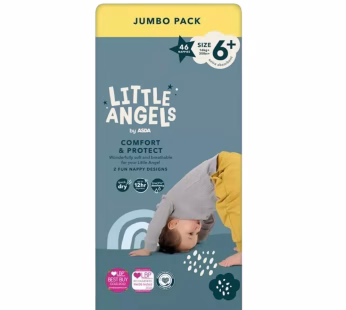 Little Angles Jumbo Size 6+46pcs