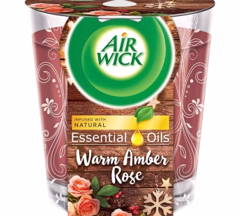 Airwick Candles 105g Warm Amber Rose