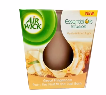 Airwick Candles 105g Vanilla & Brown Sugar