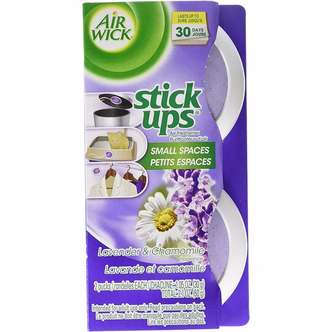 Airwick Stick Ups Aroma Gel 30g Lavender PK2