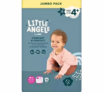 Little angels Jumbo Size 4+ 78pcs