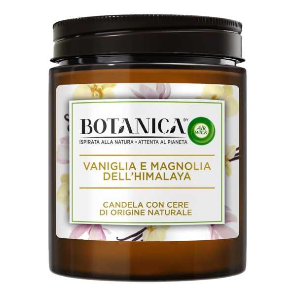 Botanica Candles 205G Vaniglia e Magnolia