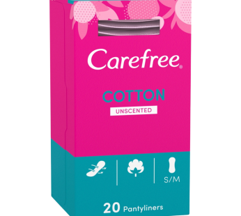 Carefree Panty Liner Cotton 20’S