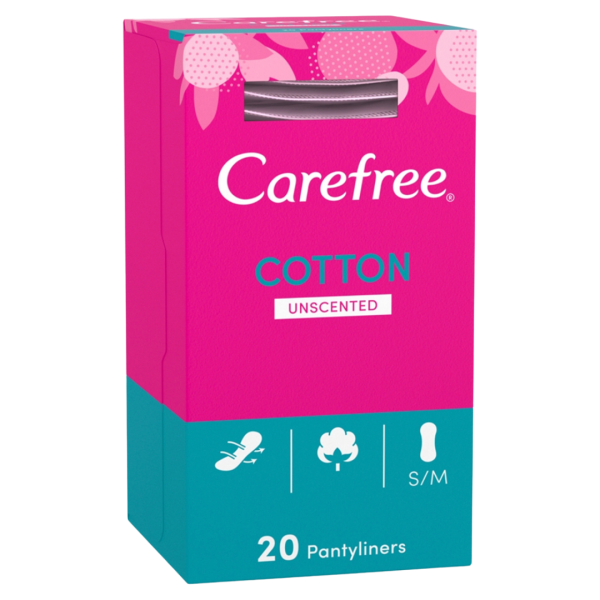Carefree Panty Liner Cotton 20'S