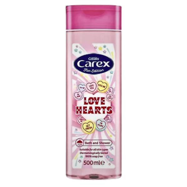 Carex Bath 500ML Love heart