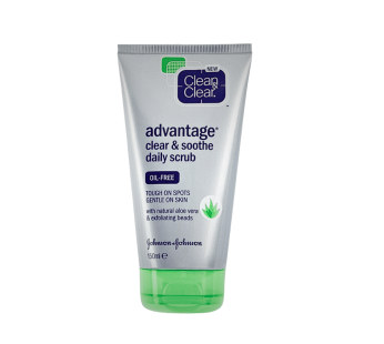 Clean and Clear Advantage Soothe Daily Scrub 150ml