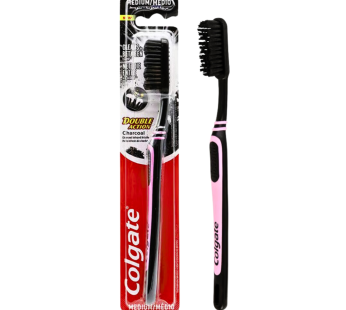 Colgate Toothbrush Double Action Charcoal