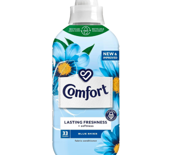 Comfort Fabric Conditioner 33W 990ml Blue Skies